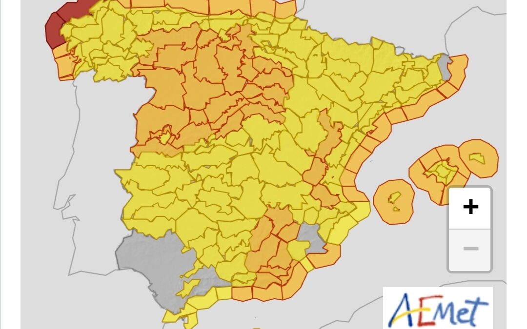🔴ÚLTIMA HORA!!! Avís taronja 🟠 per temporal de vent demà al territori Valencià. Precaució 🌀🌀🌀🌀🌀🌬🌬