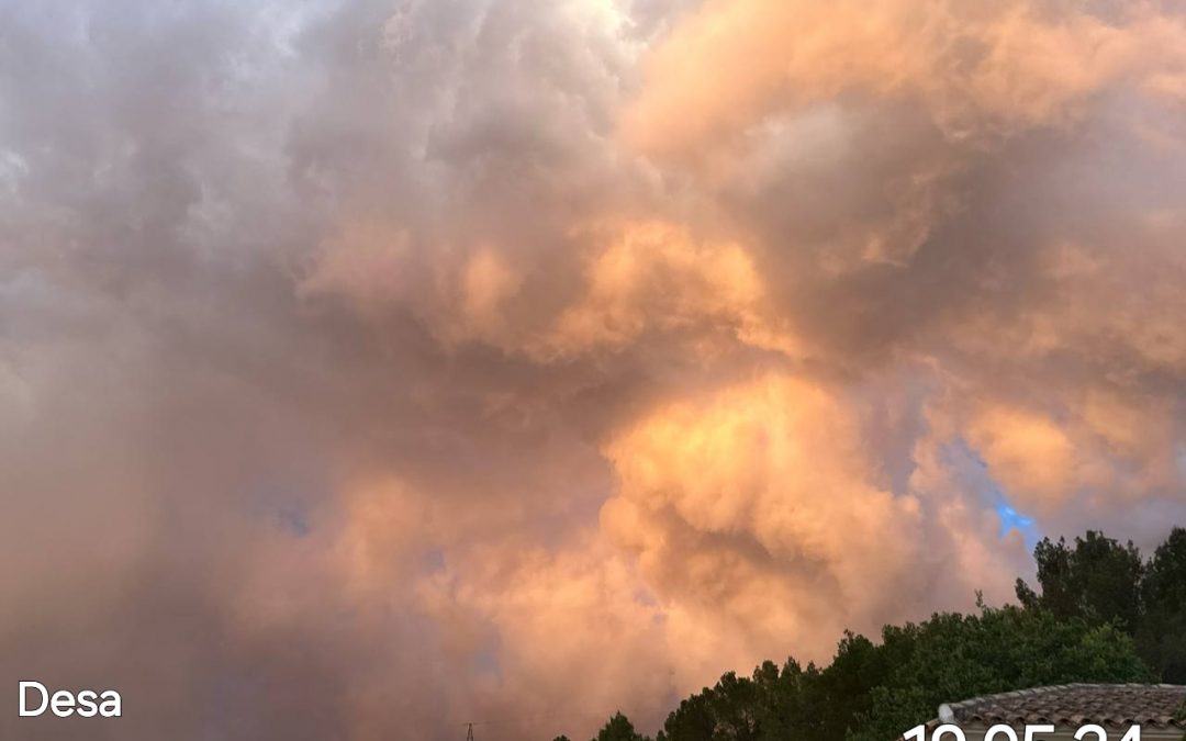 Hui repetició de tempestes localitzades i possibilitat de granís.