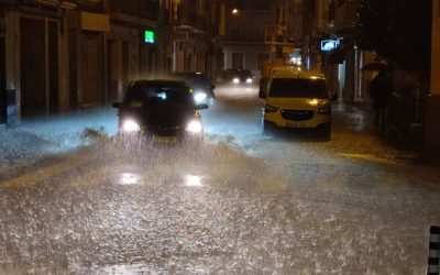 Cap d’Any i Any Nou passats per aigua. Atenció avisos per pluges fortes i persistents.