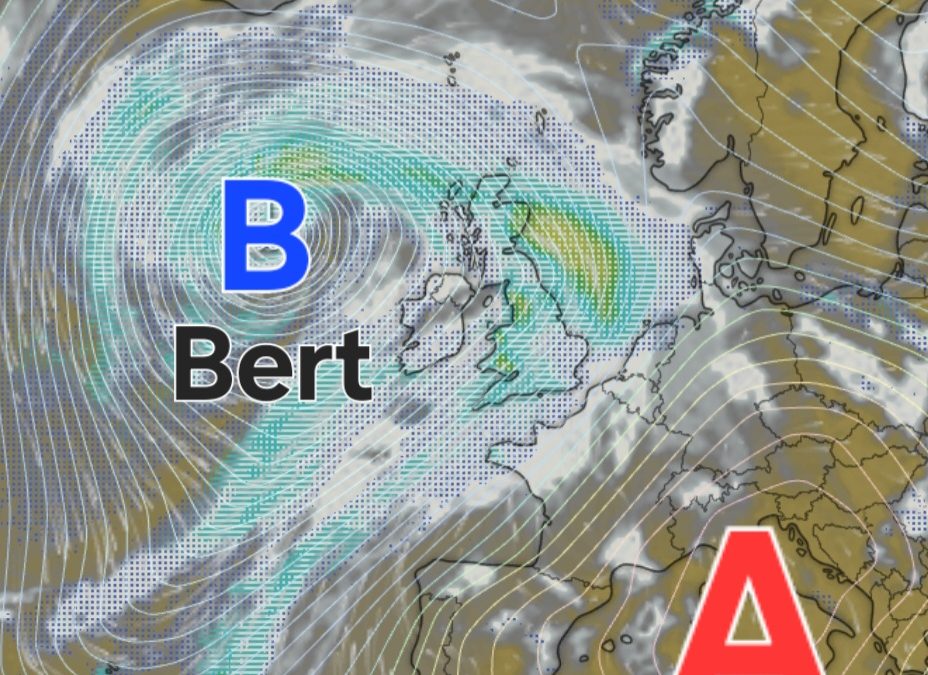 El més important de la setmana, la Borrasca d’alt impacte Bert🌀