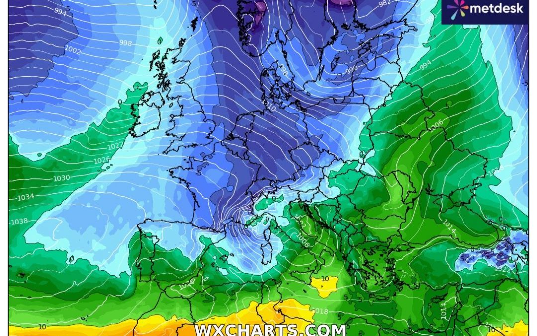 Baixada dràstica de les temperatures!