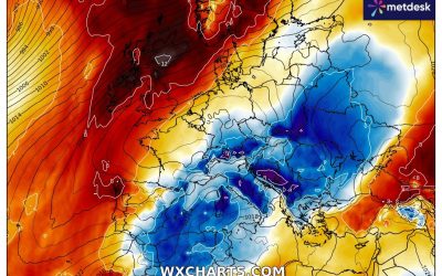 Atents!!! En 48 hores torna el fred i mirem evolució de l’embossament d’aire fred.