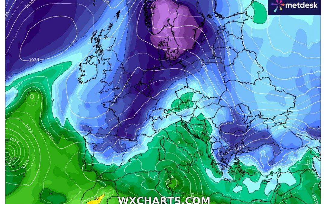 Quin fred! Atenció als canvis cap a finals de setmana. Pluja i neu?