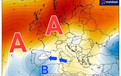 Es va confirmant un possible episodi de pluges importants per al cap de setmana.