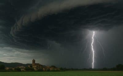Atenció!! Avisos activats, tempestes fortes o molt fortes i amb pedra.