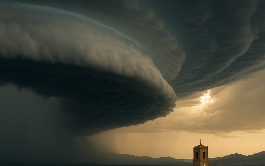 Tempestes, aigua i pedra que tornaran a reptir-se els pròxims dies.