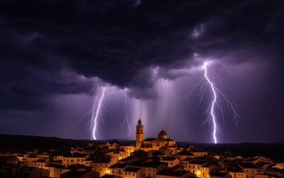 Atenció!!! Tempestes molt fortes amb pedra i ràfegues fortes de vent està vesprada.