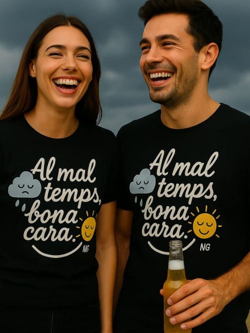 al mal temps bona cara