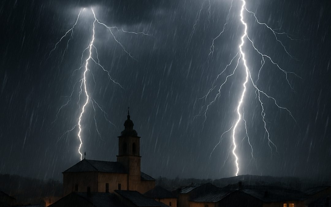 A punt de viure un dissabte intens: la D.A.N.A. arriba amb pluja, pedra i vent fort