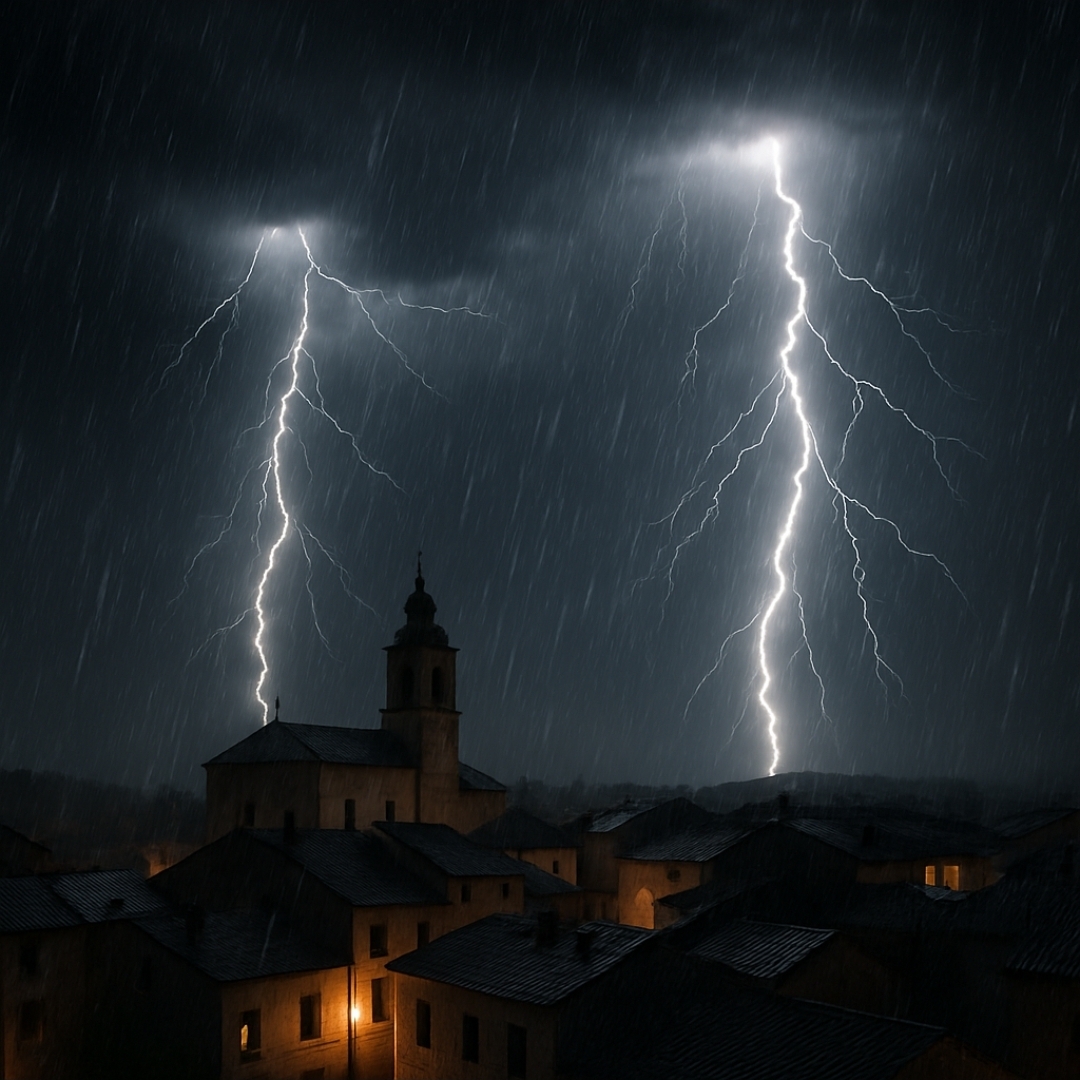 A punt de viure un dissabte intens: la D.A.N.A. arriba amb pluja, pedra i vent fort